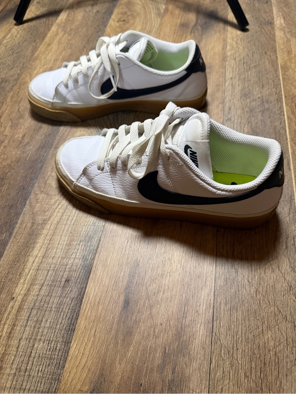 Nike Blazer Low ‘77 Next Nature White Black Gum Sneakers 7